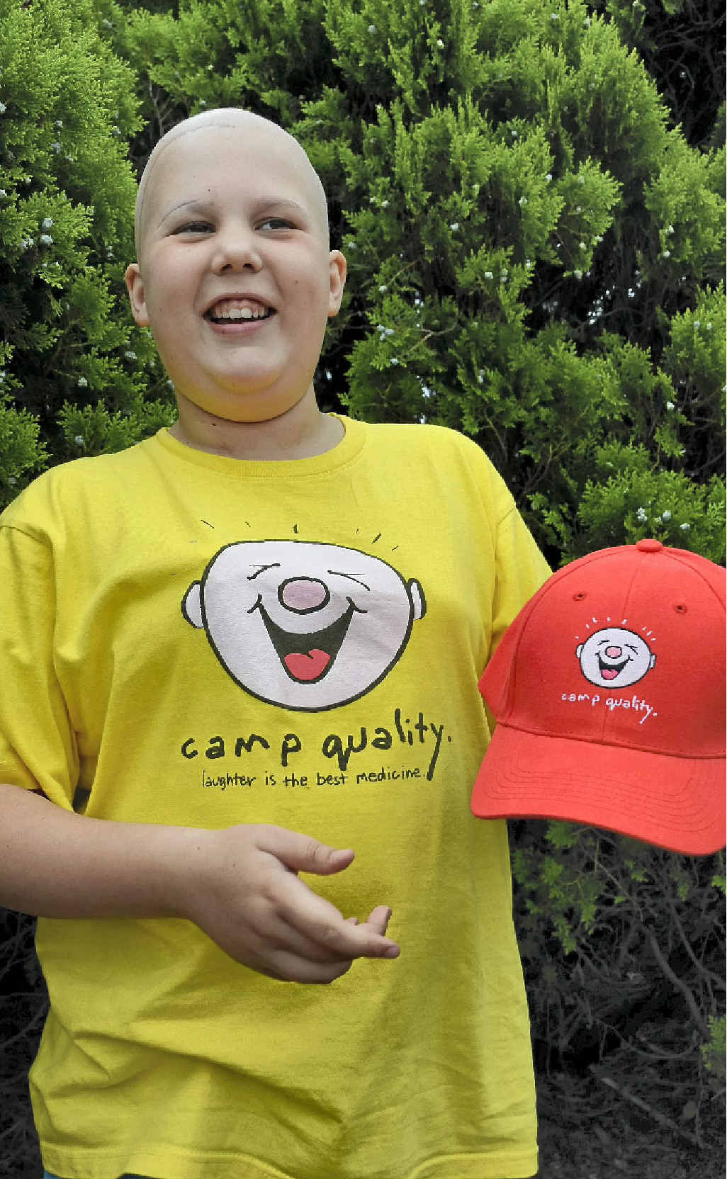 Caitlyn Meiklejohn has five weeks left of radiation treatment.